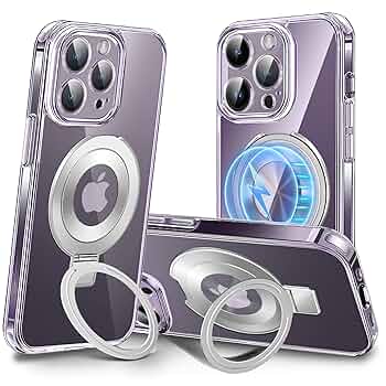 ⭐️iPhone 14Pro スマホケース Magsafe スタンド クリア Amazon.co.jp: 【CD MagSafeリング・スタンド一体】iPhone14 Pro